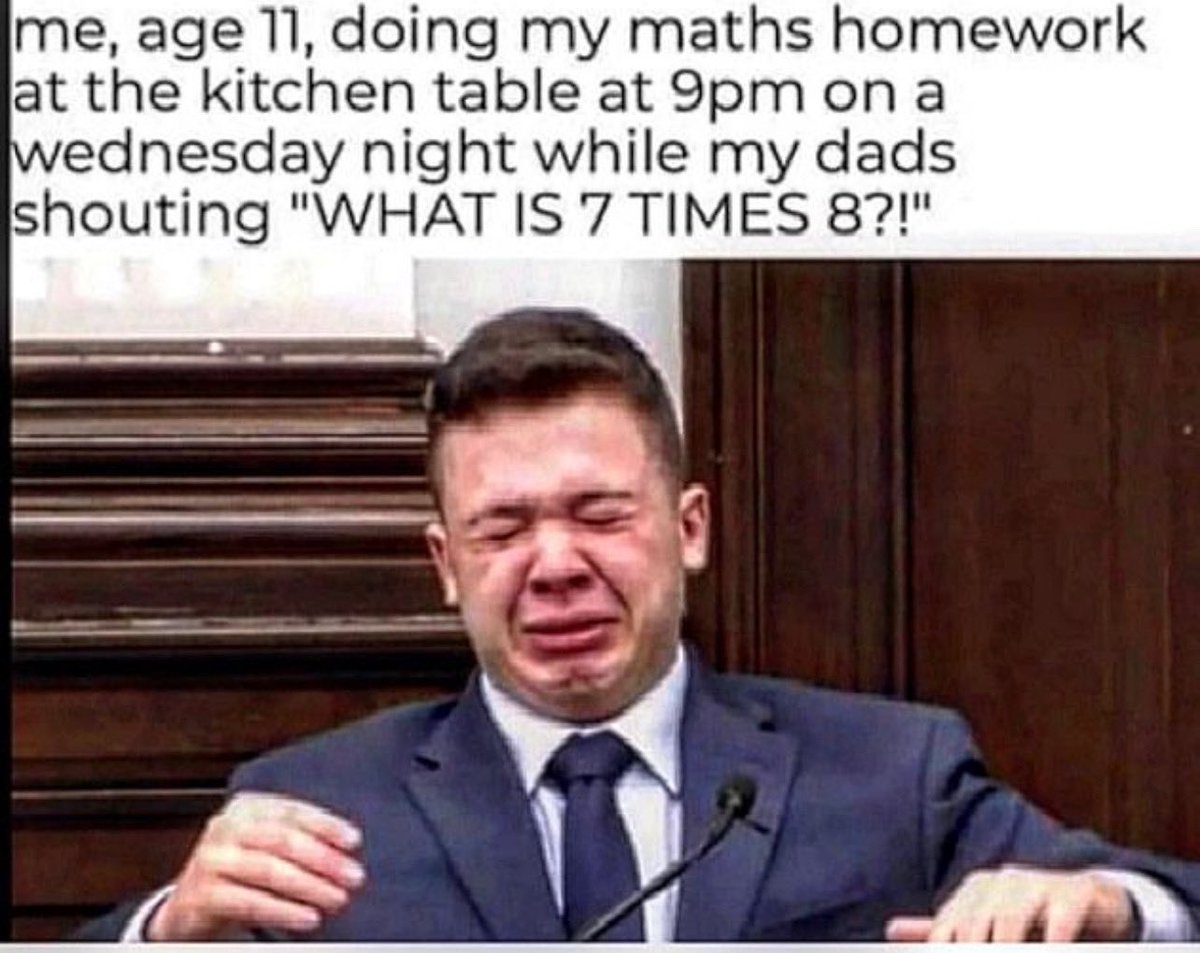 Memes are the best way to laugh through hard times! I loved looking at them online and being able to laugh even when I was on trial for defending my life! 

Here is one of my favorites🤣🤣🤣