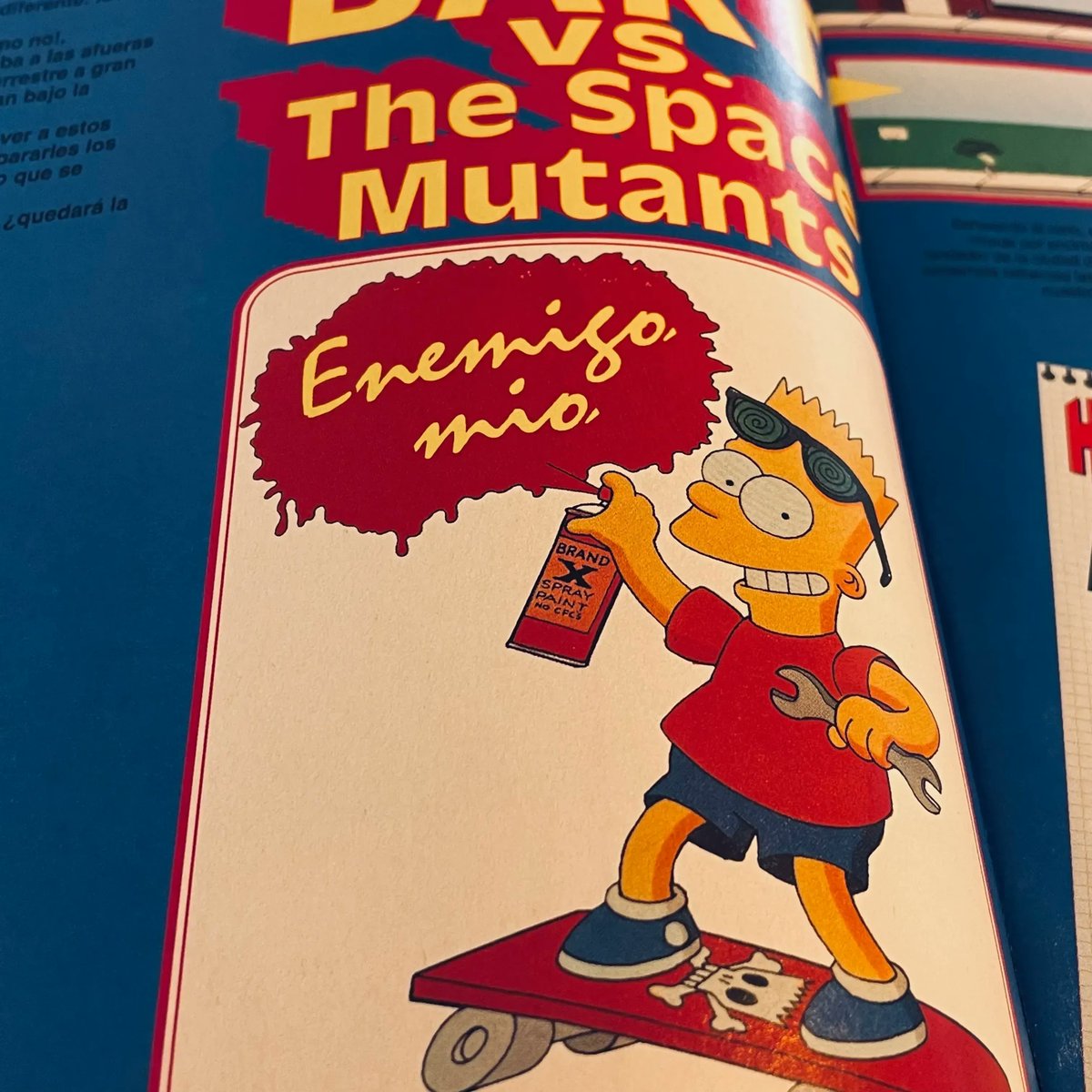 NFTsdePapel's tweet photo. Hobby Consolas (1991)
#retrogaming #simpsons #bart #spacemutants #nostalgia #vintage #gaming #gamer #gameroom #collectibles #retro #retrogames #retrogamer #retrofuturism #retrotech #90s #1990s https://t.co/jNVSITn3bZ