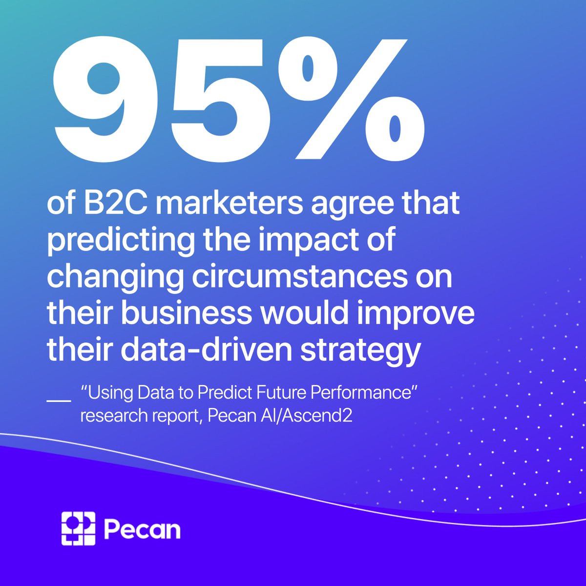 pecan_ai's tweet photo. Are you part of the 95%? Take cues from our survey of B2C marketers who want to predict customer behavior and succeed with data-driven strategies: https://t.co/5Z3M44Jxlr

#YouCanWithPecan #AIforROI #AIforBI #AI #datascience #predictiveanalytics #machinelearning #marketing https://t.co/21EX42i7vK