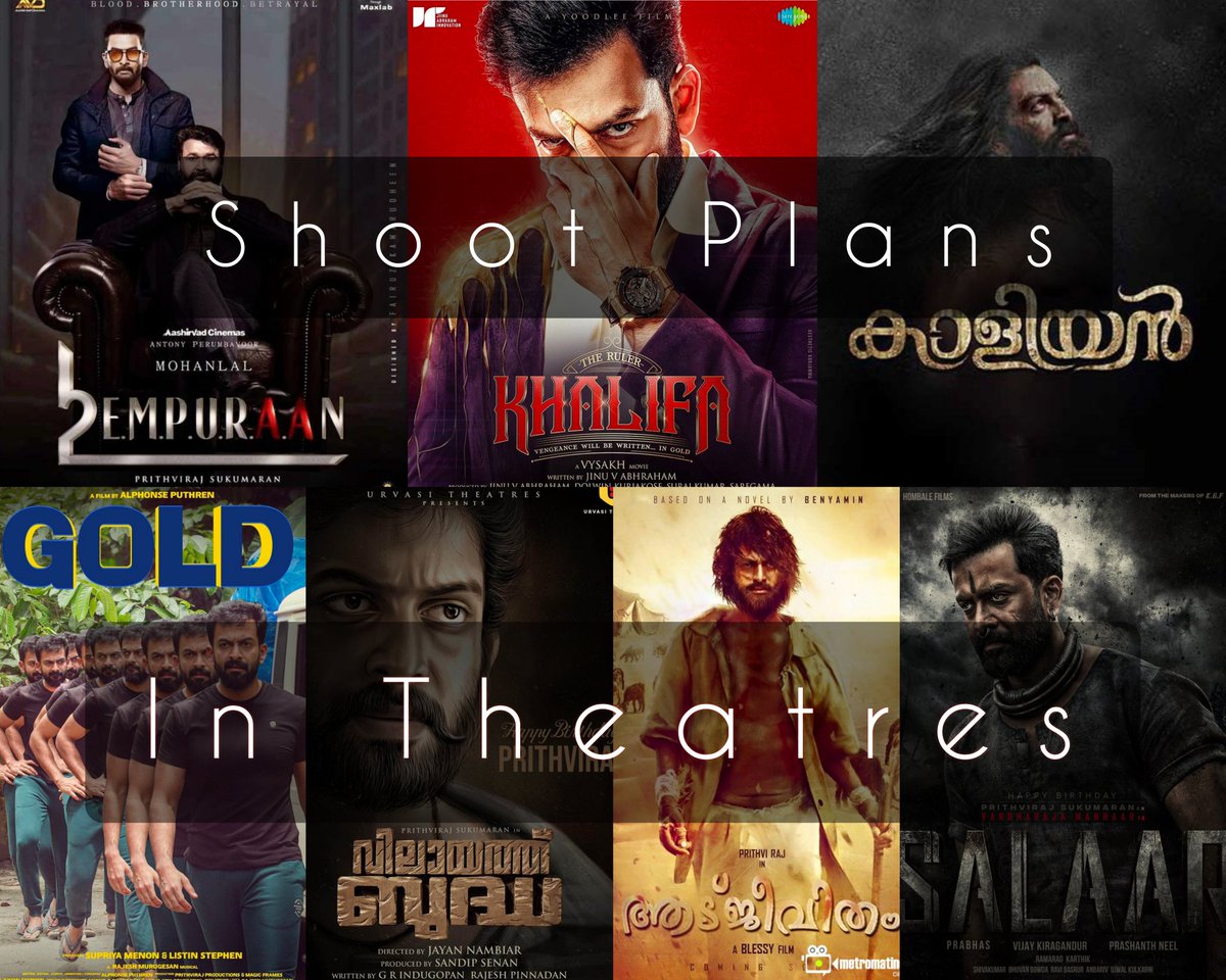 2023 is already pre-booked by <a href="/PrithviOfficial/">Prithviraj Sukumaran</a> 🔥👏 #Salaar to #Empuraan 🔥
#Gold to #AaduJeevitham 🔥
Guns are loaded, wait for the EXPLOSION 🔥