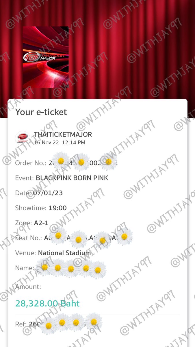 withjay97's tweet photo. ไปทำเรื่องคืนเงินค่า Ticket Protect มาแล้ว กรณีของเราแอคเคาท์ไททิกเก็ตทั้งหมดเป็นชื่อเพื่อนแต่จะให้คืนเงินเข้าบช.เรา เอกสารใช้สำเนาบัตรปชช.ของเพื่อนและของเรา/สำเนาบุ๊คแบงค์ของเรา/หน้าคอนเฟิร์มจอง แต่เราใช้สลิปที่จ่ายจากเคพลัส(แบบในรูป) ก็ใช้ได้ไม่มีปัญหาค่ะ
#BORNPINKinBANGKOK https://t.co/TZKejcjNg8