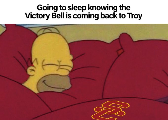 Goodnight, #TrojanFamily! 😴✌️