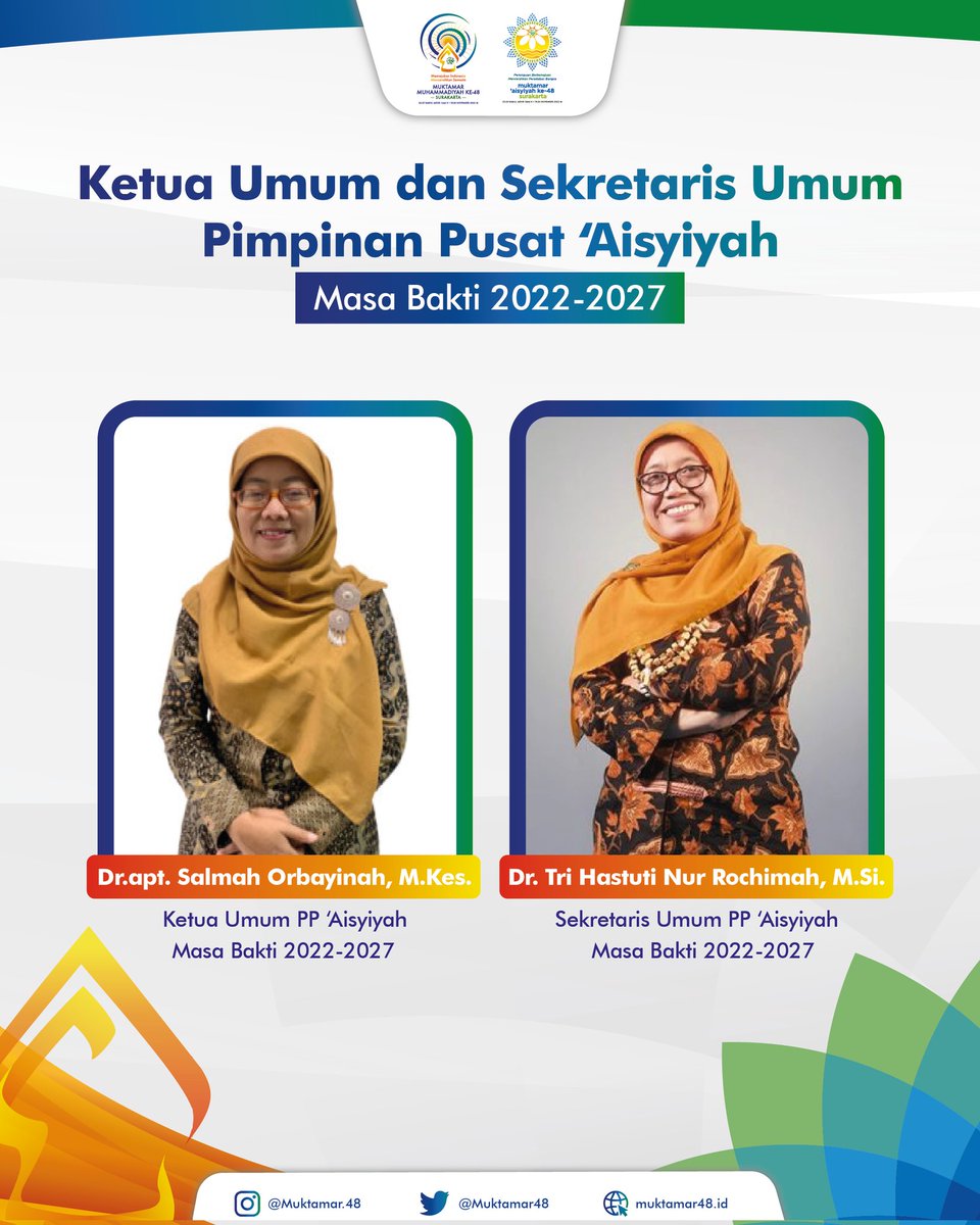 Muktamar 49 Muhammadiyah-Aisyiyah tweet media