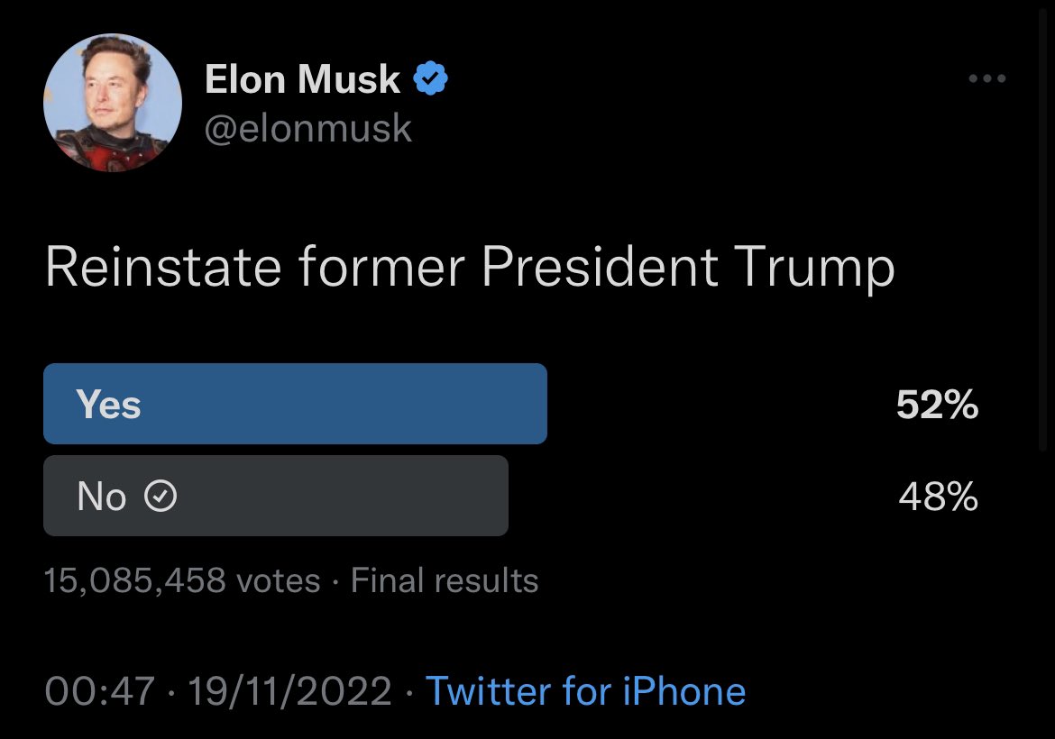 Dear Elon,

Doing anything decisive after a 52/48 split turns out badly. Just saying. 

Yours, the UK