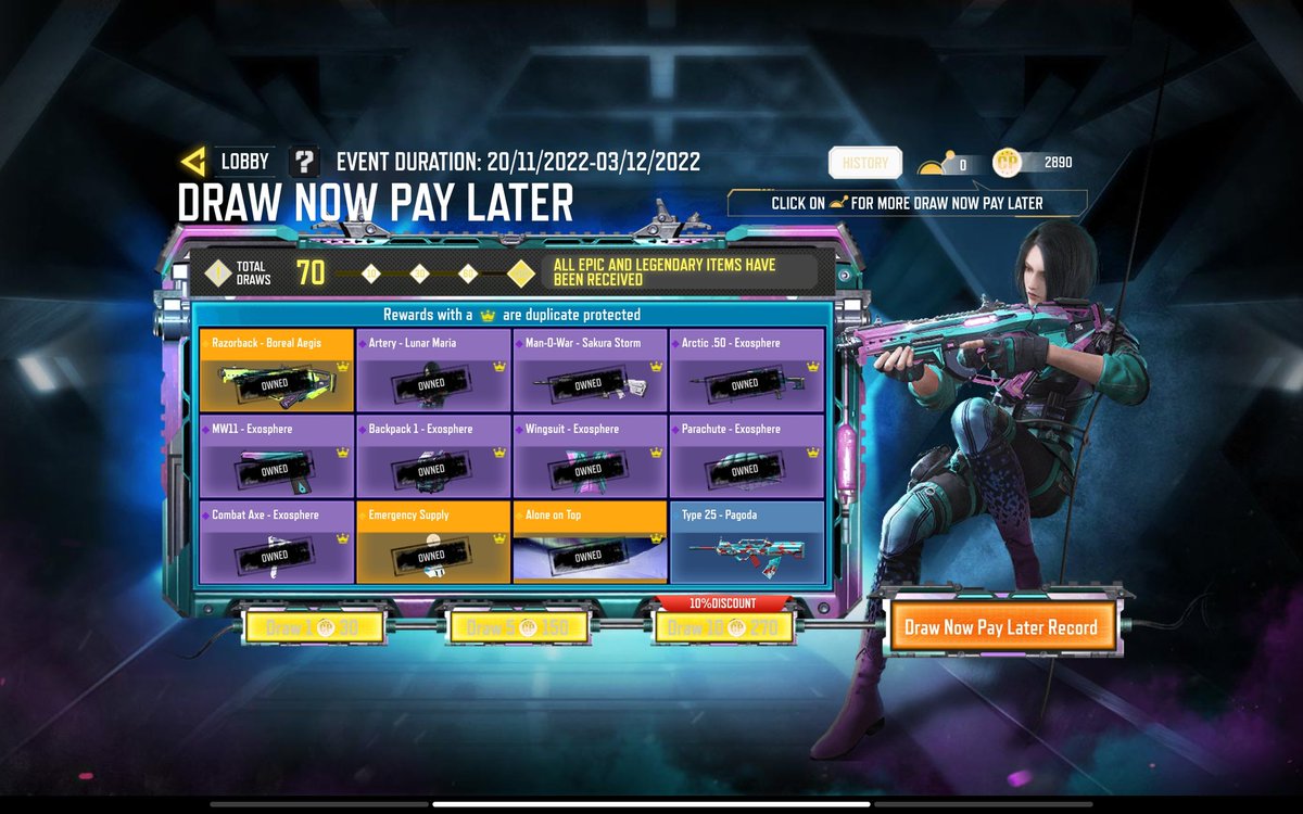 Paydar_codm's tweet image. Done in 1890 CP not bad #Callofdutymobile #CoDMobile