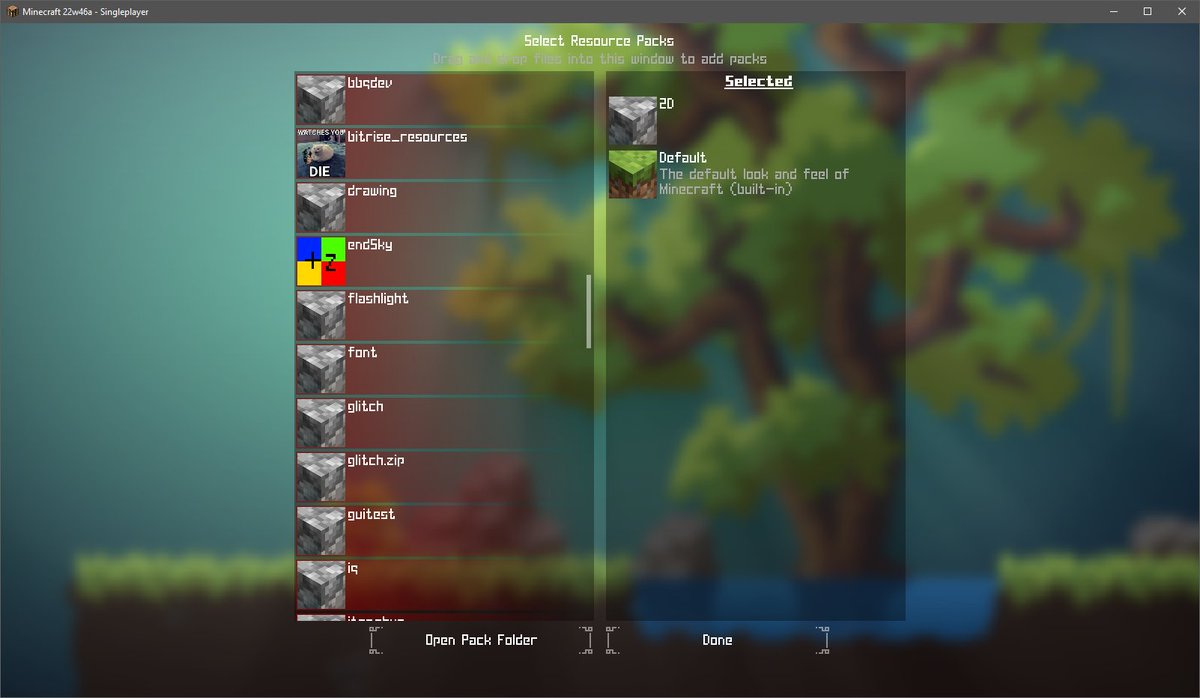 overtaking a bunch of menu gui elements with shader