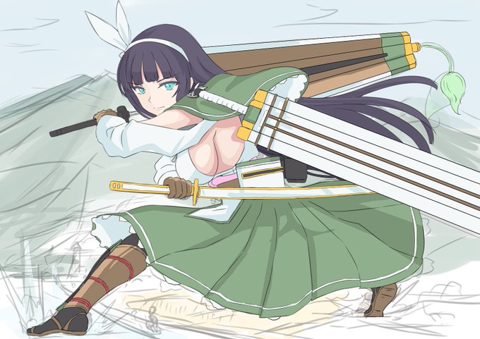 カッコイイ春日山も描かないとアカンよね、という事で 