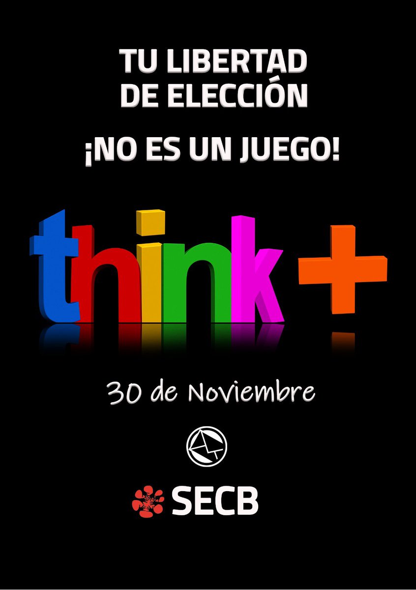 secbcaixabank's tweet photo. THINK➕SECB ¡Tu mejor opción!
#caixabank #lacaixa #bankia #secbsumamoscontigo #votasecb https://t.co/K5TZVngV5x