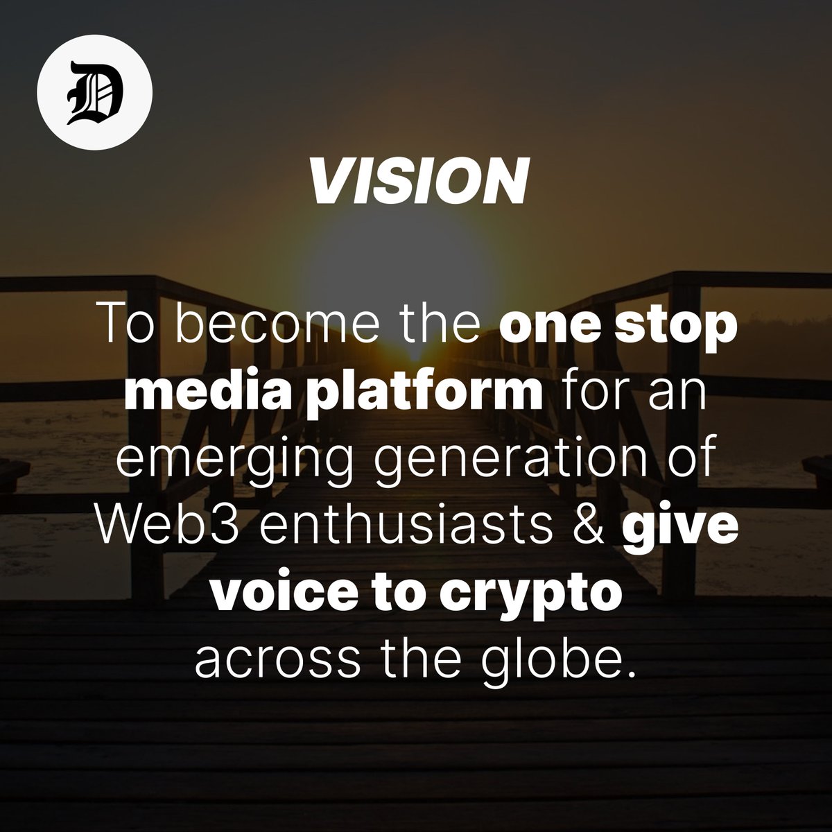 DroomDroom's tweet photo. Realizing a #vision for the future of #Web3 starts with reimagination.
#blockchain #cryptocurrencies #crypto #btc #eth #letsdroom https://t.co/CcbxpaWQrI