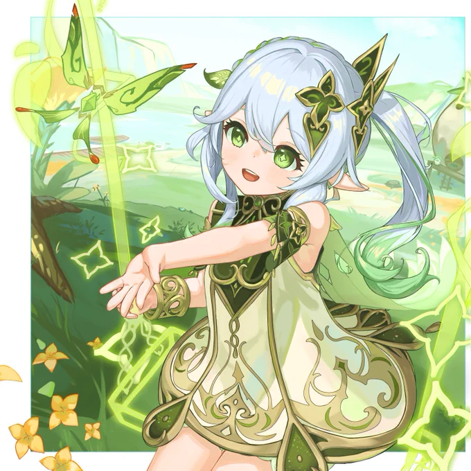 「ずいぶん待ってたのよ。」#原神 #GenshinImpact #Nahida 