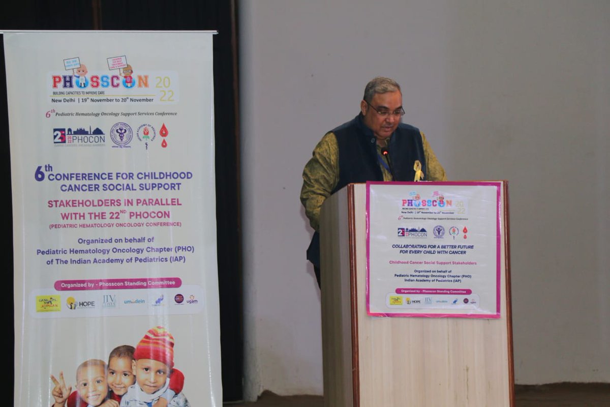 CanKidsOfficial's tweet photo. #PHOSSCON Day 2 at #AIIMSDelhi has started! Join our esteemed #panel consisting of Dr. Atreyi Ganguly from @WHO , Dr. Ramandeep Arora, Dr. Shruti Kakkar, Dr. Prashant Mathur &amp; Dr. Haresh Gupta to discuss importance of right #Access2Care for #childrenwithcancer!

#oncology https://t.co/d2n4XTcBMr