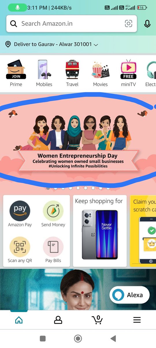 Next is SIMP Queen @amazon who too did nt bother to wish millions of her Male customers and employees on #InternationalMensDay bt celebrated the day as #WomenEntrepreneurshipDay .The message is loud and clear tat @ajassy n @sundarpichai are SIMPs and promote misandry at workplace