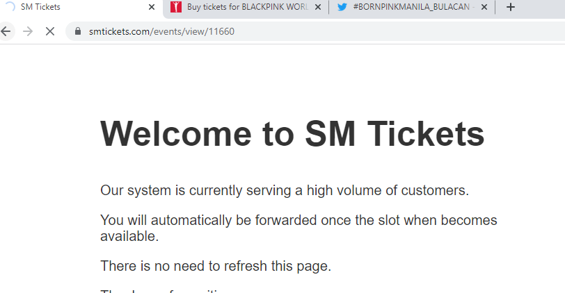 itshinNFT's tweet photo. tangina niyo talga @smtickets 

 #BORNPINKMANILA_BULACAN https://t.co/PnyoRCvN4E