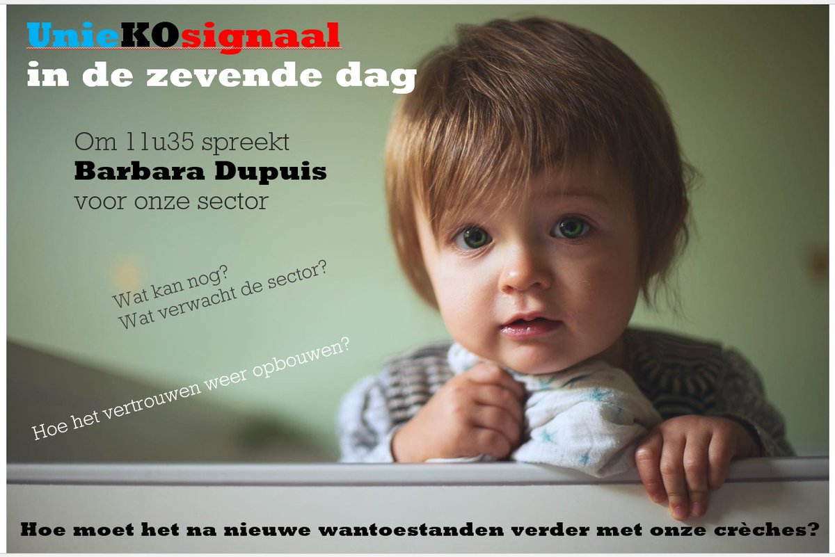 osignaal's tweet photo. Realiteitsbesef haalt het optimisme na de Septemberverklaring onderuit…

#samenvoorkinderopvang
#de1000eerstedagen
#reddekinderopvang
#negenisteveel 
❤...

👊Vandaag: @dezevendedag @vrt_news https://t.co/sv3lyVTrMS