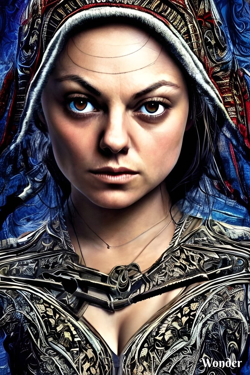 HeathenGodd70's tweet photo. Mila Kunis as Aveline de Grandpré of Assassin's Creed @wonderaiapp #Wonderai https://t.co/d9qwNh1Twt