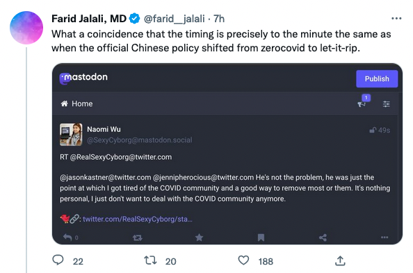 And more...  We're clear now this is a community of assholes who deserved to be blocked right? It's always