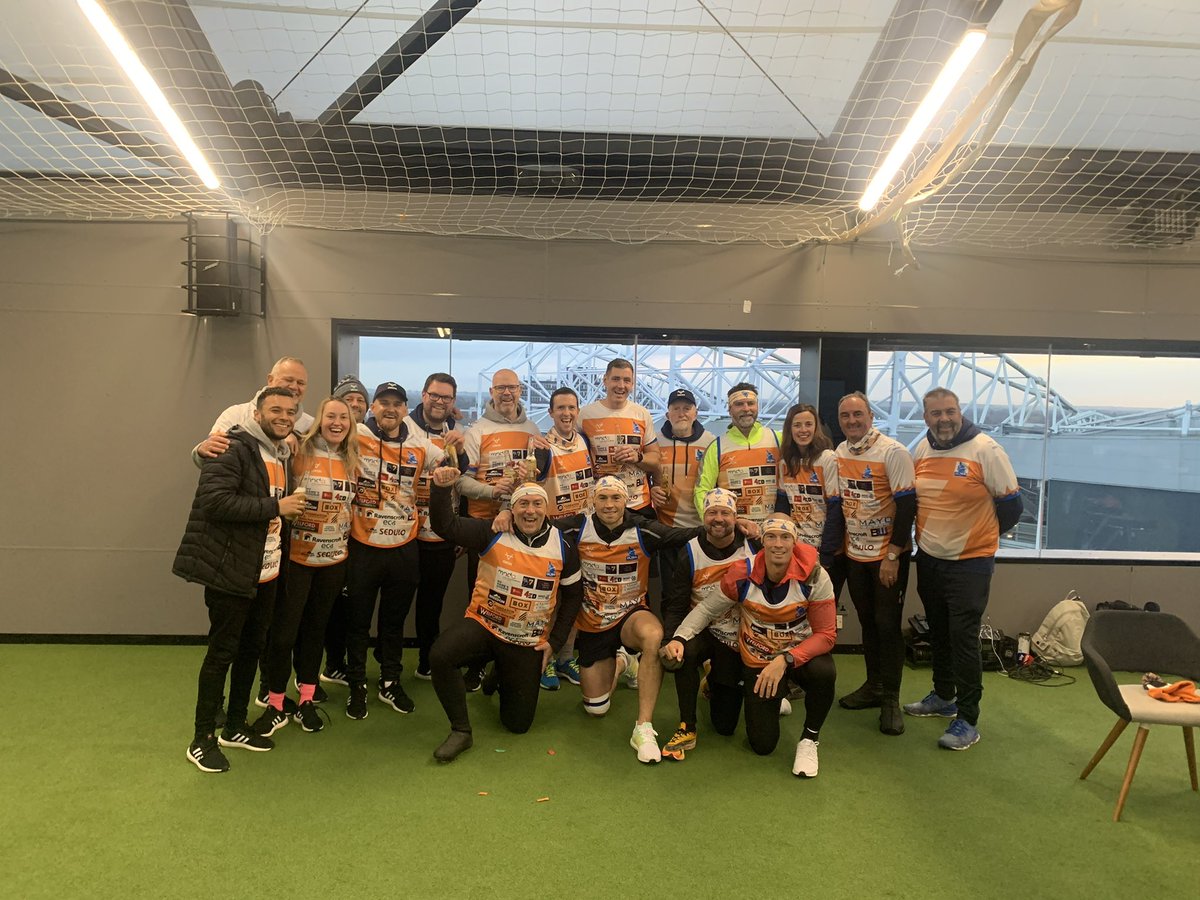 leedsrhinos's tweet photo. Wow! What an incredible team from Murrayfield to Old Trafford in 7 days! Over £1.6 million already raised. Remember you can still donate https://t.co/R8XQfsx96f https://t.co/PZy9oTNrDy