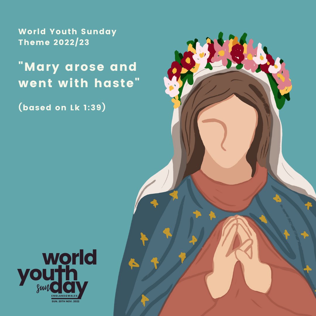 In preparation for World Youth Day in Portugal next year, we celebrate National Youth Sunday today and pray for our young people! 🙏