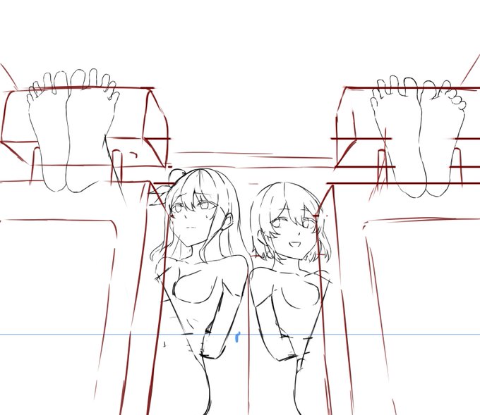 イラスト進捗です!
pixivリクエストと合わせて今月中には完成させる予定(服は着せます) 