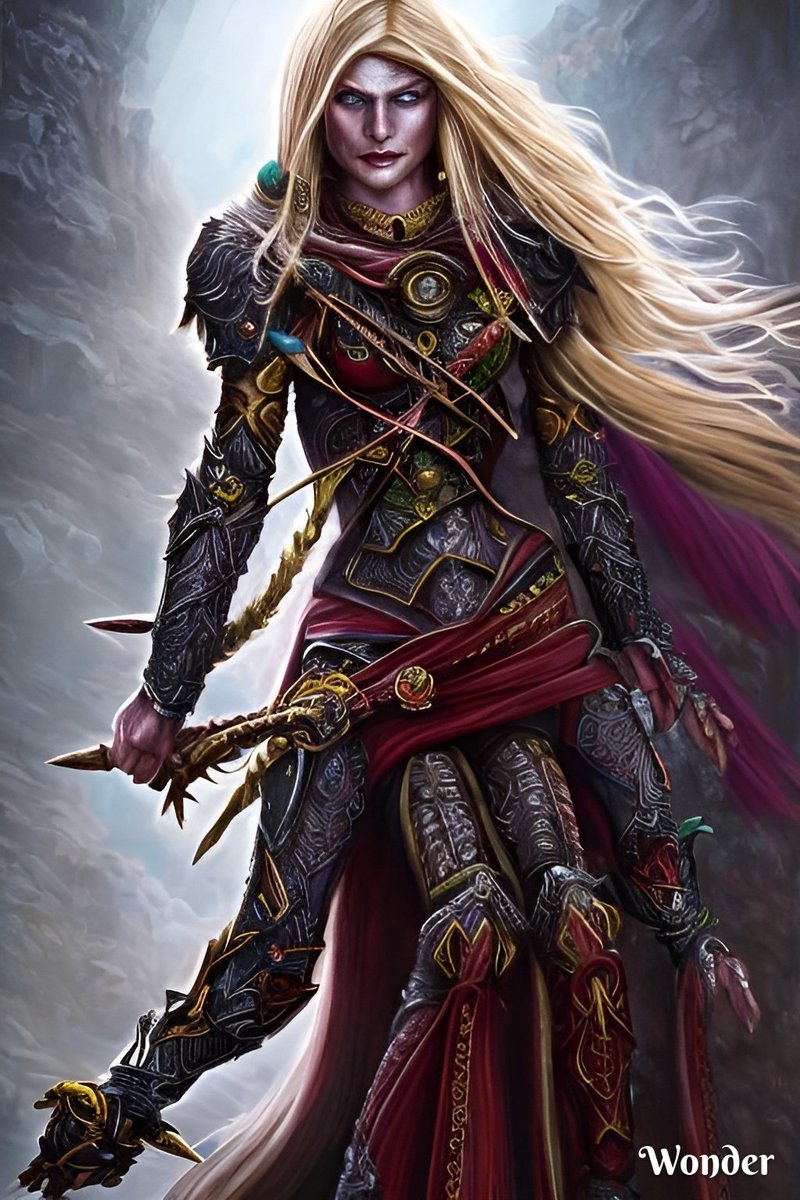 HeathenGodd70's tweet photo. Henry Cavill as Sylvanas Windrunner of World of Warcraft @wonderaiapp #Wonderai https://t.co/sP8vI5o49e