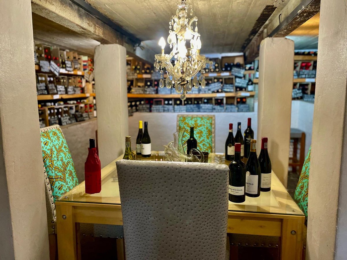 LaurasWorldza's tweet photo. We've officially found our favourite room in the resort, The Cavern's impressive and extensive cave of a cellar. 

https://t.co/vdsSmZwzFm

I see a lot of time spent here in our future.

Heck, if they'd let me, we'd move in. 🍷

#LaurasWorld
#Drakensberg 
#cavern1941 https://t.co/6S1AryuLmI
