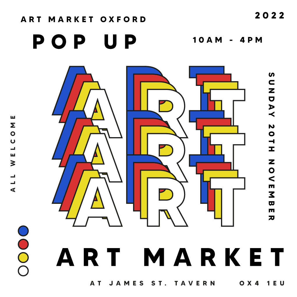 There's an ace Art market happening today at James St. Tavern near Cowley if you're in the area - All welcome