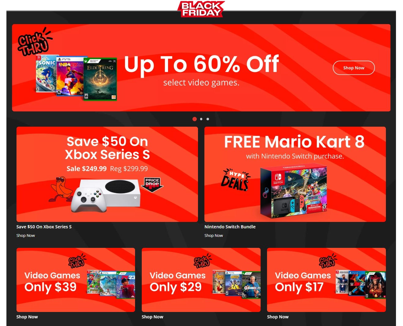 Wario64 on Twitter "GameStop Black Friday deals https//t.co
