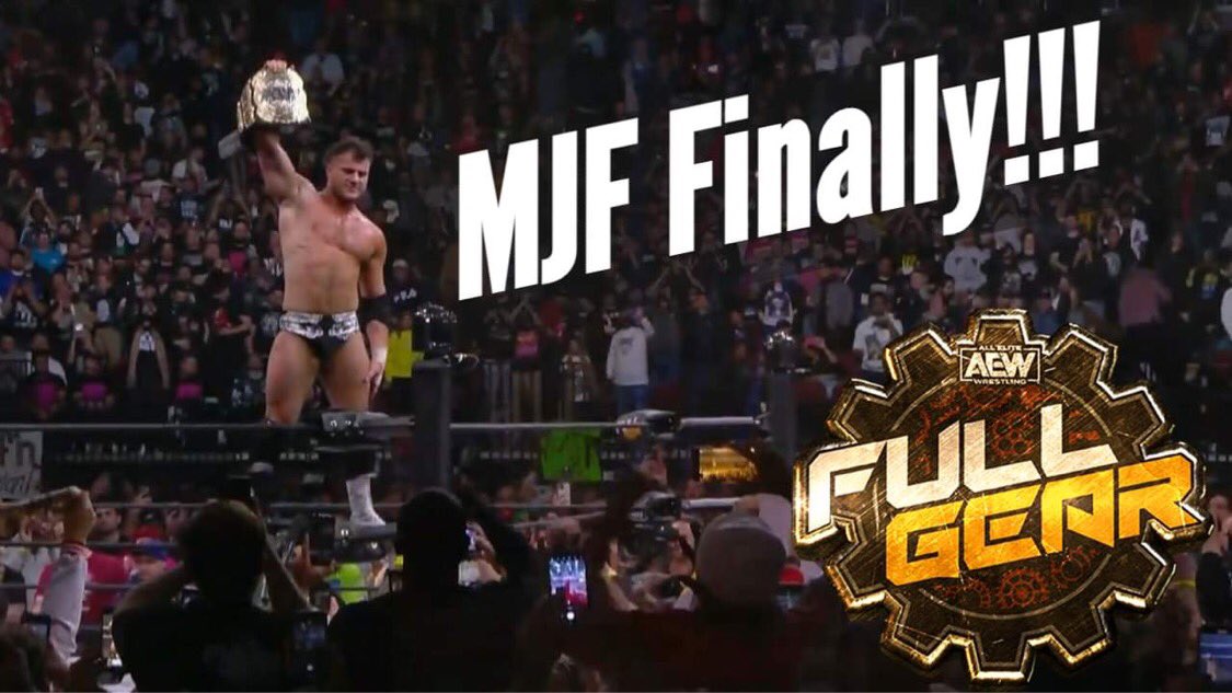 TheOGRopeBreak's tweet photo. @AEW #AEWFullGear review https://t.co/LBqWnxcKbt follow @TheOGRopeBreak https://t.co/ZrGZNGuLs1