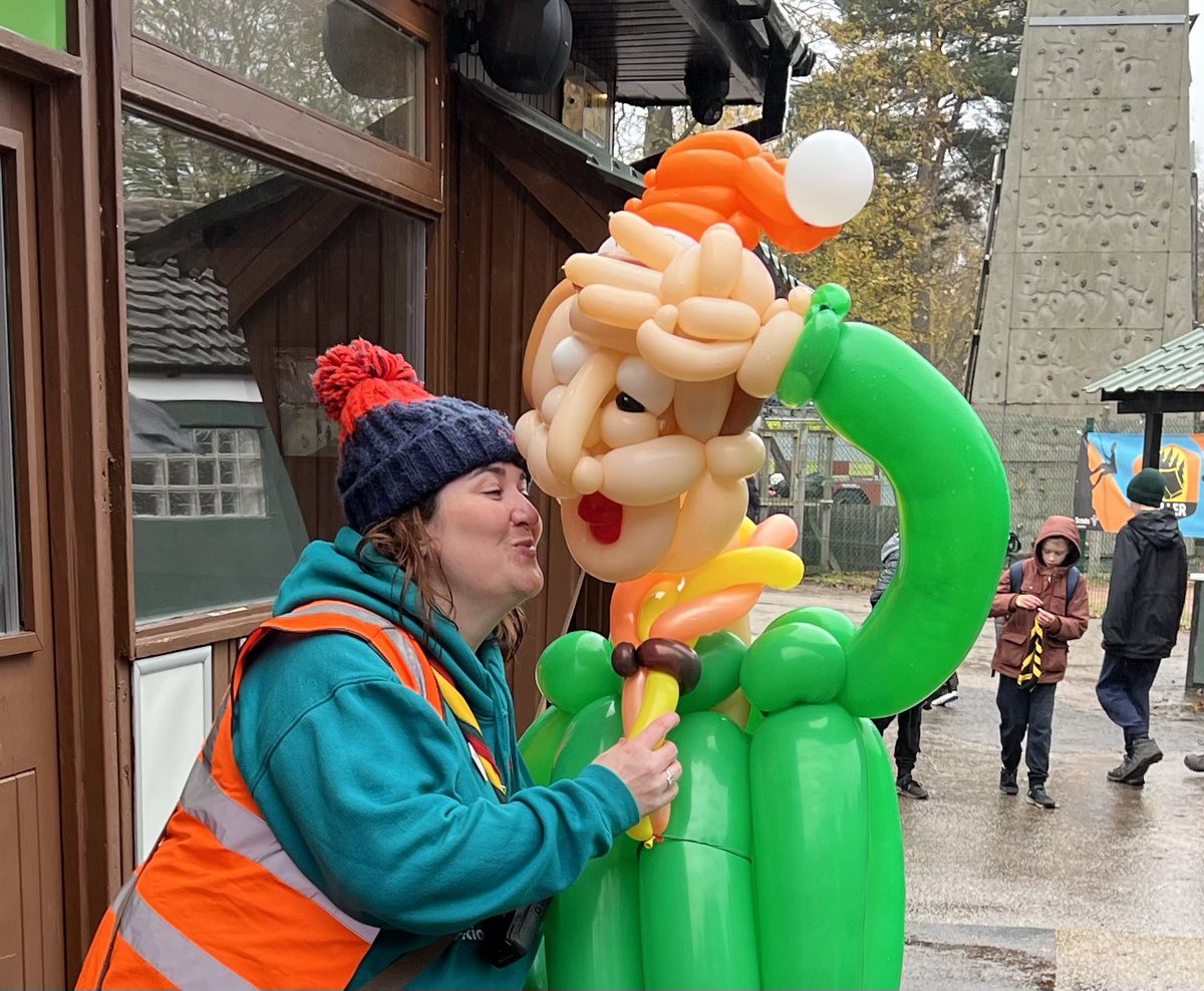 A huge thank you to the 1780 who came to Chiller and made it such a great day! We hope you had a brilliant time!…unfortunately our balloon scout now has a deflated leg!