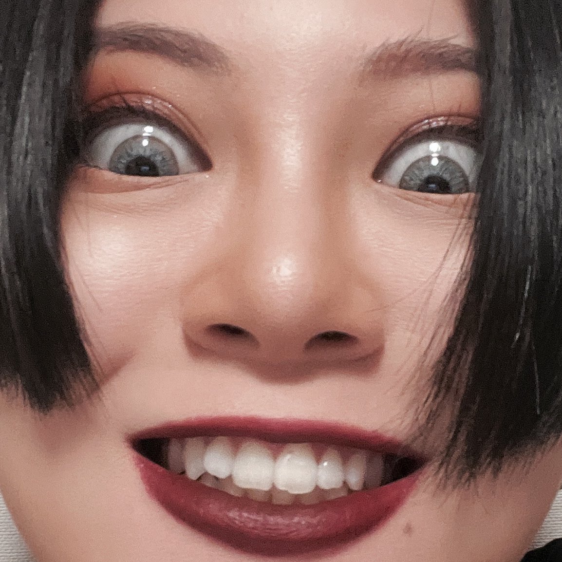 dpandaramu's tweet photo. 突然めちゃ濃いメイクしたくなってしちゃった☆ https://t.co/34qRSXls9x