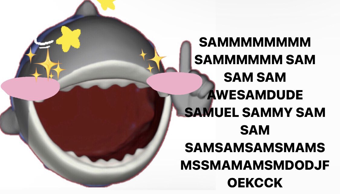 i am sobbing i love sam awesamdude so very much