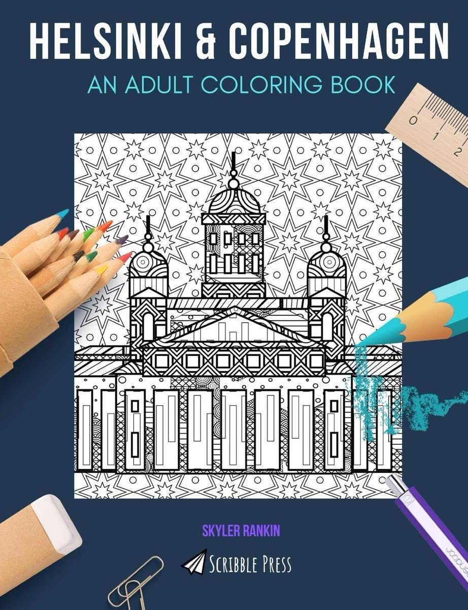 HELSINKI & COPENHAGEN: AN ADULT COLORING BOOK: Helsinki & Copenhagen - 2 Coloring Books In 1 ABHR6E1

https://t.co/YHkIKqASP1 https://t.co/NuGv7hRpO8
