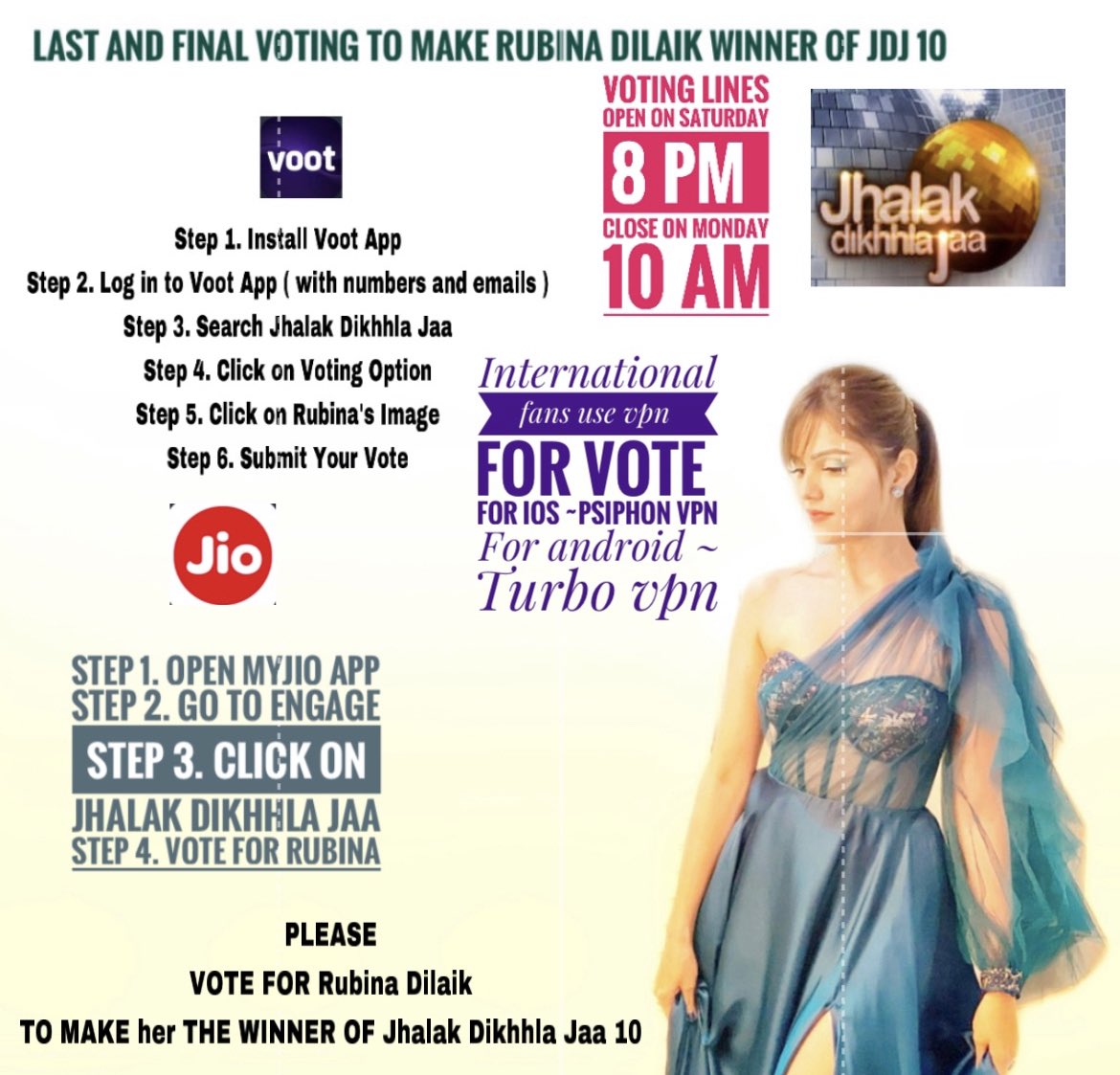 itsyoursg's tweet photo. Groups mai chat krne say acha hai sbhi log vote kriye
Taki kl regret na ho hmme vote kyu nhi kia
Har ek vote jruri hai
Rubina need us please Vote for Rubi
https://t.co/BzW9Tjg9r4โฆ
https://t.co/ykqvp0SJKa
#RubinaDilaik #VoteForRubina https://t.co/zHHqJ0GnwS