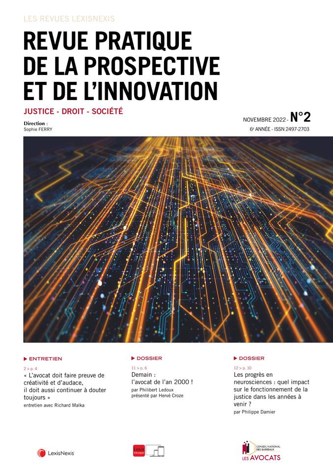 "Demain l'avocat de l'an 2000 !", un inédit de Philibert Ledoux qui révéla au monde le Droit martien.