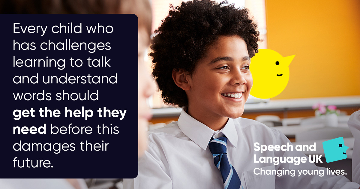 Speech and Language UK tweet media