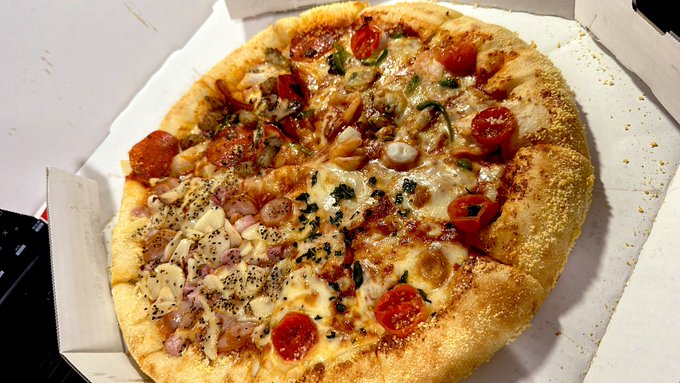 1人ピザパーティ🍕 