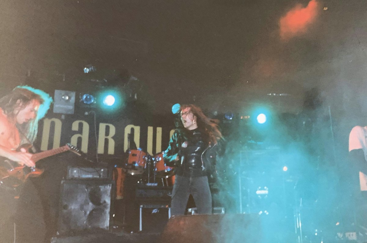 A couple of pics from the archives. 

A few of pics from the archives
1992 pre Lab4 days playing the legendary Marquee Club in Wardour st London and the Amersham Arms supporting Skunk Anansie.

Back then we were a four piece band called M.A.D