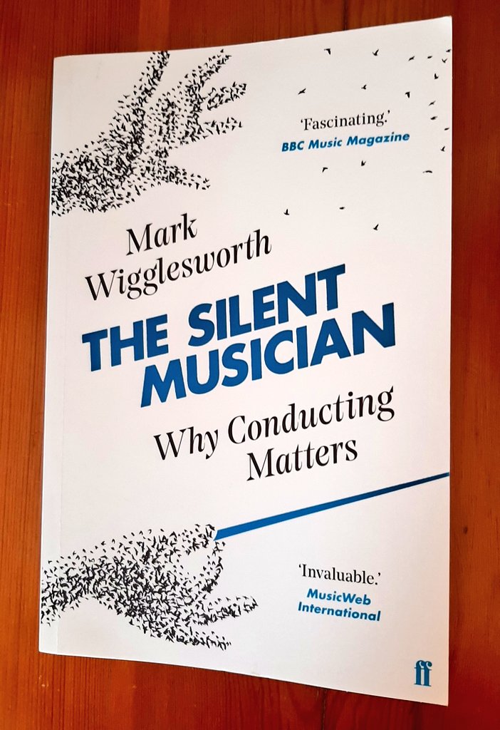 《studying a score is studying a series of choices, and you know the ramifications of those choices only once you hear how an orchestra plays them.》
#MarkWigglesworth #TheSilentMusician @FaberBooks
