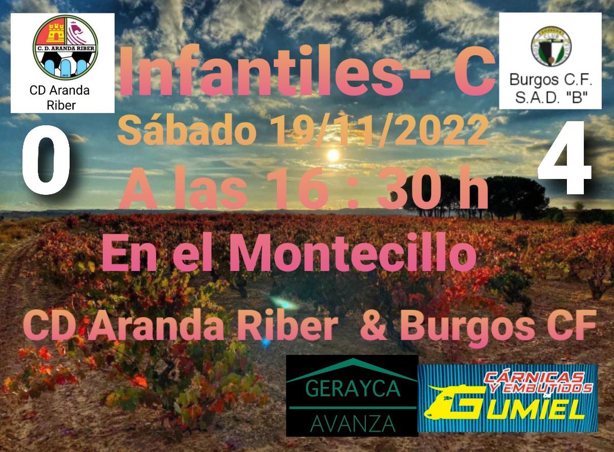 RiberCD's tweet photo. Otro día más de diversión para Chic@s y padres 
@RiberCD @ArandinaCF @Burgos_CF @gerayca 
#aúpariber #Mecanizadosaranda 
#opticalens 
#carnicasdegumiel 
#1000golesSolidarios @CeresBodegas https://t.co/AvegGYugNw