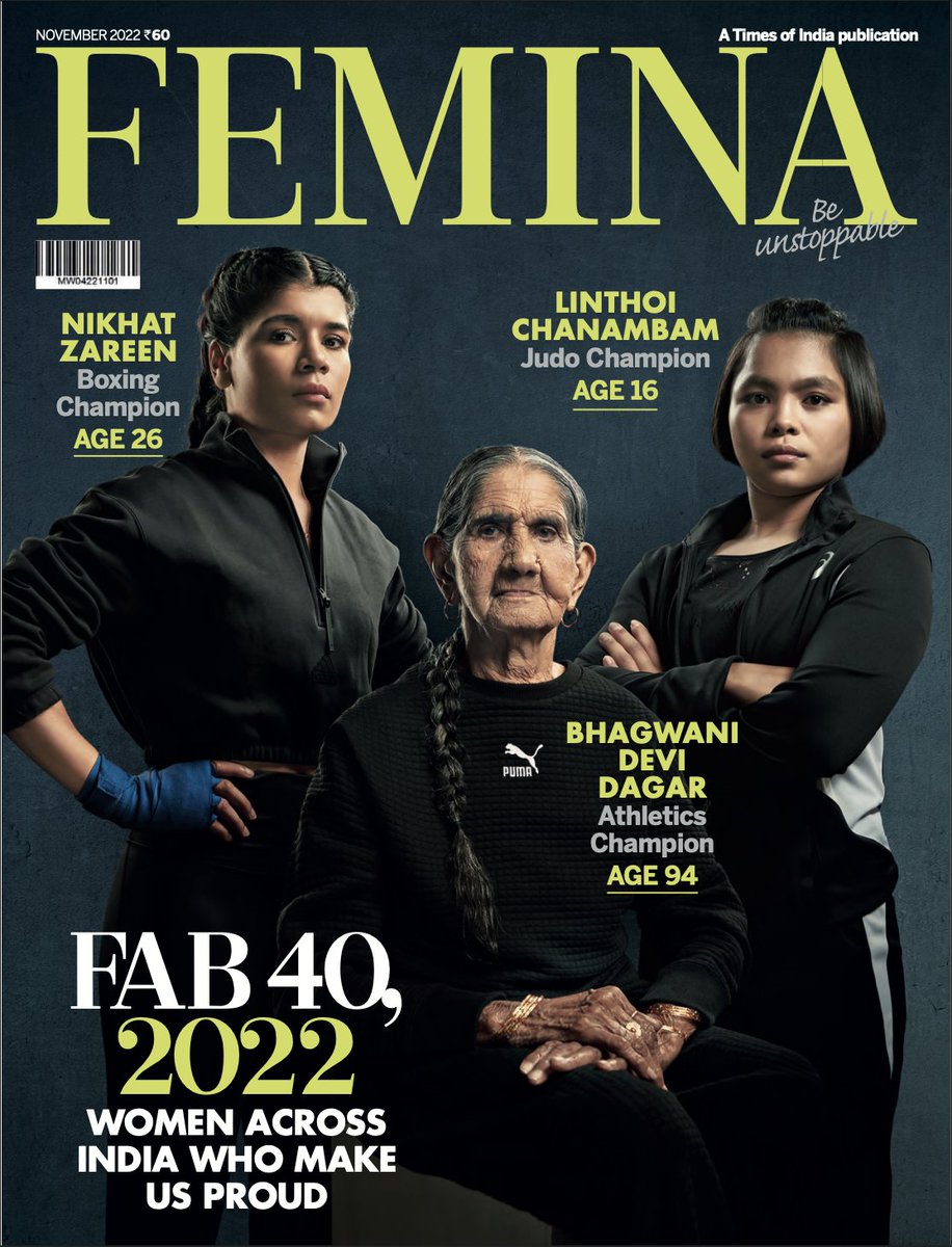 Extremely #proud #exhilarated & #honored to share space in @FeminaIndia's #Fab40 2022 list of #Women #achievers & #disruptors from different walks of life. 
.
These women are #inspiring #enterprising and have carved out a niche in their space on their own terms! 
.
#FeminaFab40