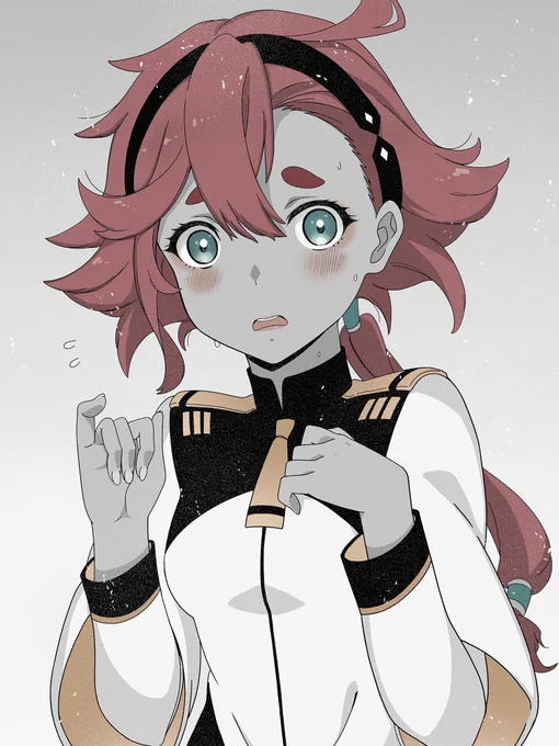 「はっ、はい……」#水星の魔女 