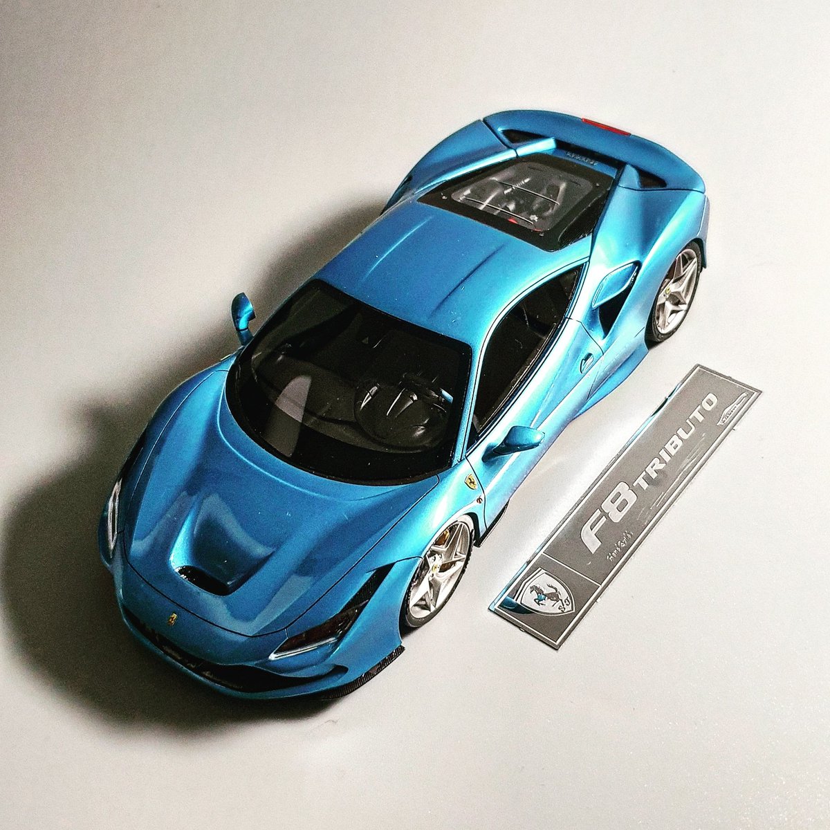 ZMSCModellWorks's tweet photo. Another stunning model from @alphamodel_hd painted with @splashpaints time to gaze.

#scalemodelphotography 
#scalemodels 
#scalephotography 
#buildingthedream 
#toyphotography
#ferrari 
#f8 
#tributo 
#photooftheday 
#ferrariscuderia 
#photoshoot https://t.co/ywlfBo6357