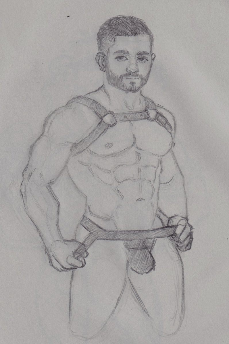 datob1z's tweet image. A Sketch I did on Derek Bolt @derekboltxxx