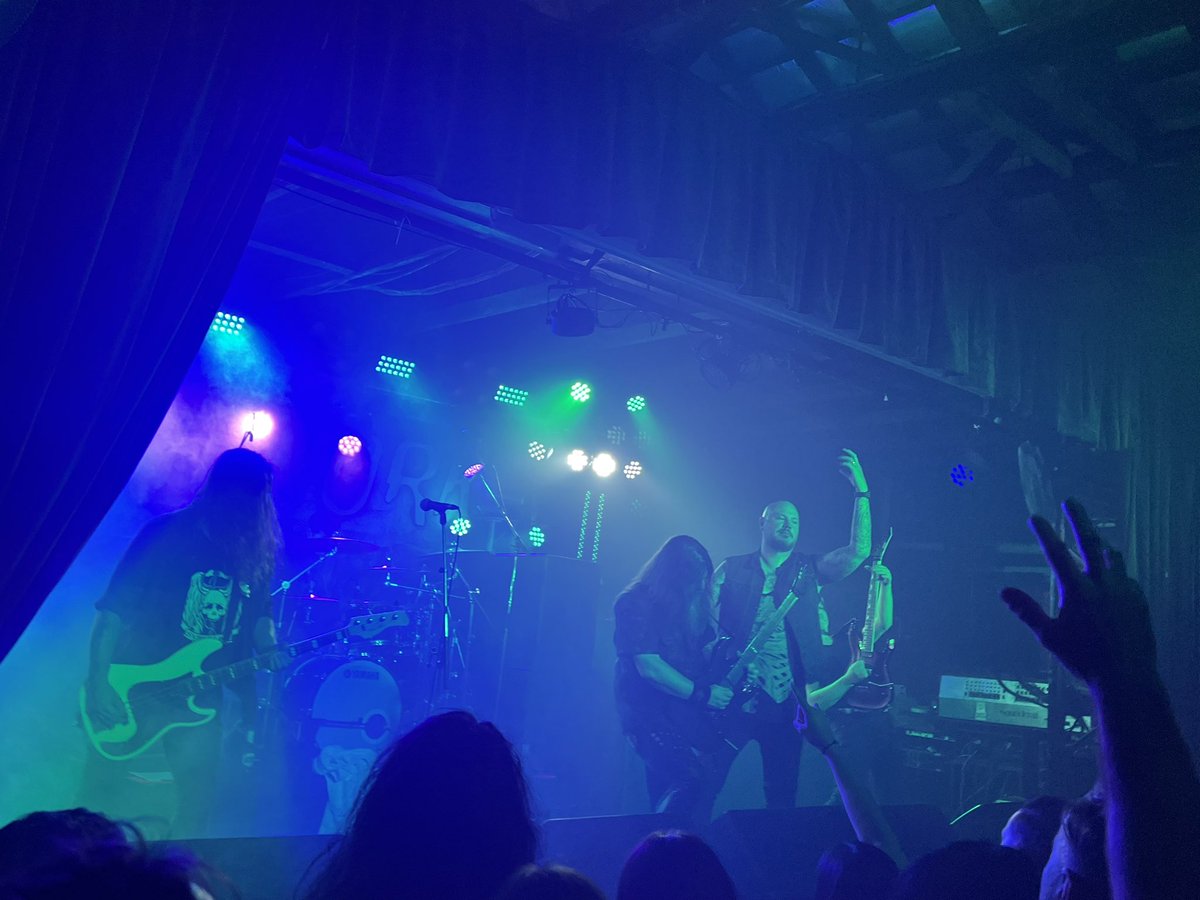 Tim_R_Brown's tweet photo. Captured a few moments of the epic @Soilwork gig in #Brisbane @thezooooo. Epic show lads. Cheers for touring… again. Welcome anytime! https://t.co/yKRLv5TwYY