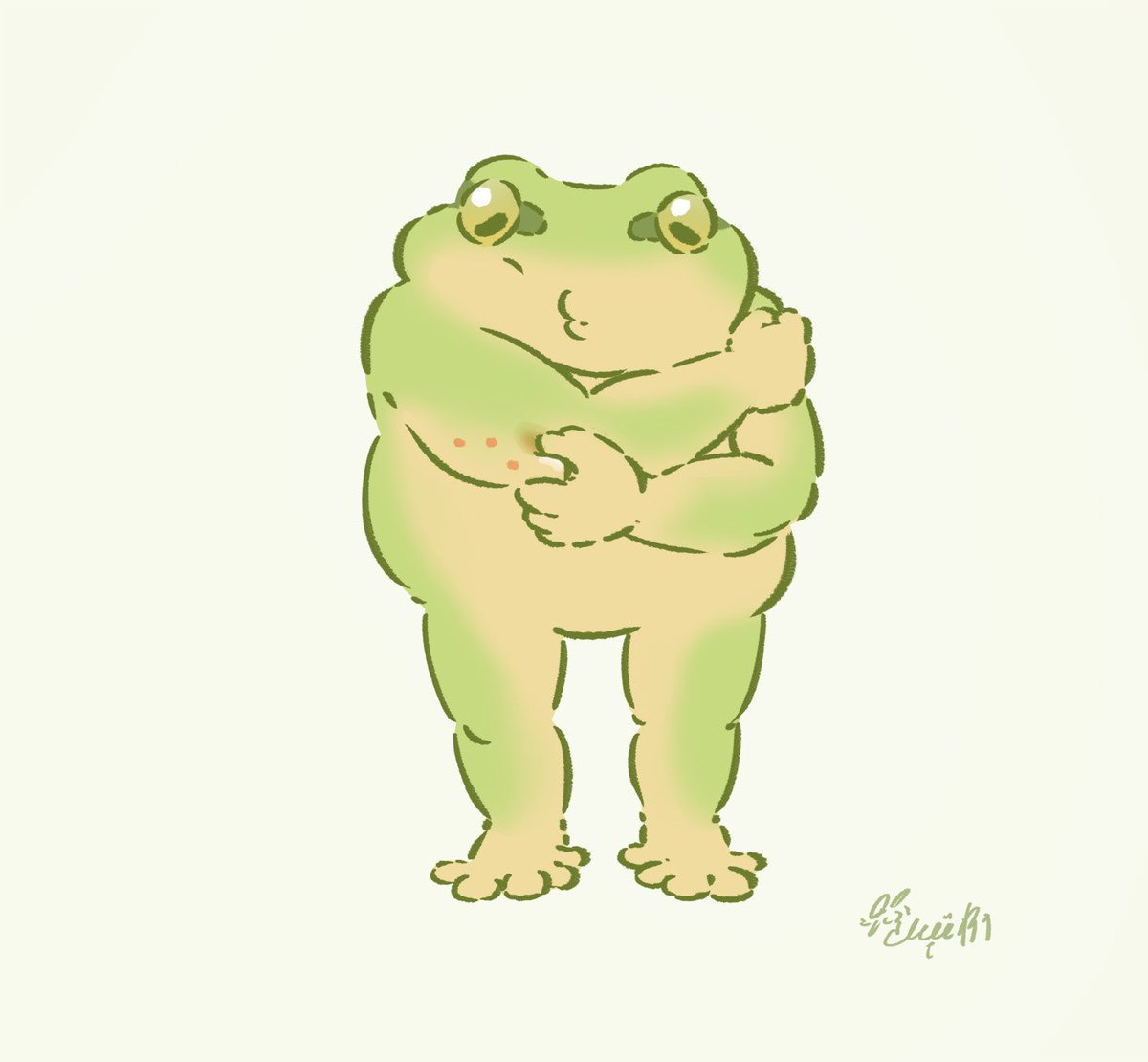 solo simple background no humans standing frog full body white background  illustration images