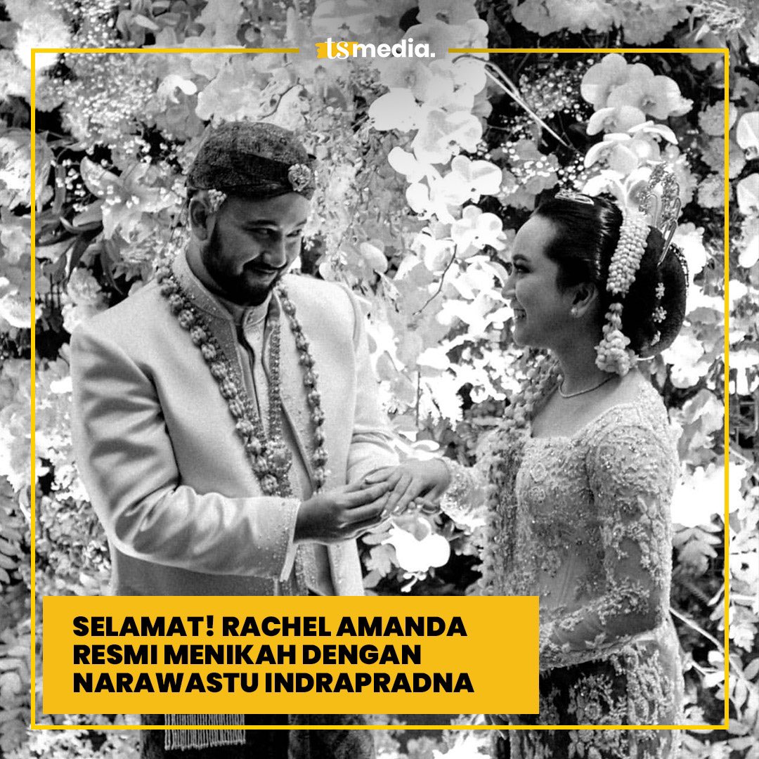 TSMedia_id's tweet photo. Congratulations Rachel Amanda ๐๐ atas pernikahannya.
Rachel Amanda resmi menikah dengan pengusaha muda, Narawastu Indrapradna pada hari ini, Sabtu, 12 November 2022.
๐ธ by jozz_felix
#TSMedia #TSTemanSetia #TSNews #TSUpdate #rachelamandaaurora #pernikahanselebriti https://t.co/K5CTbwwYmA