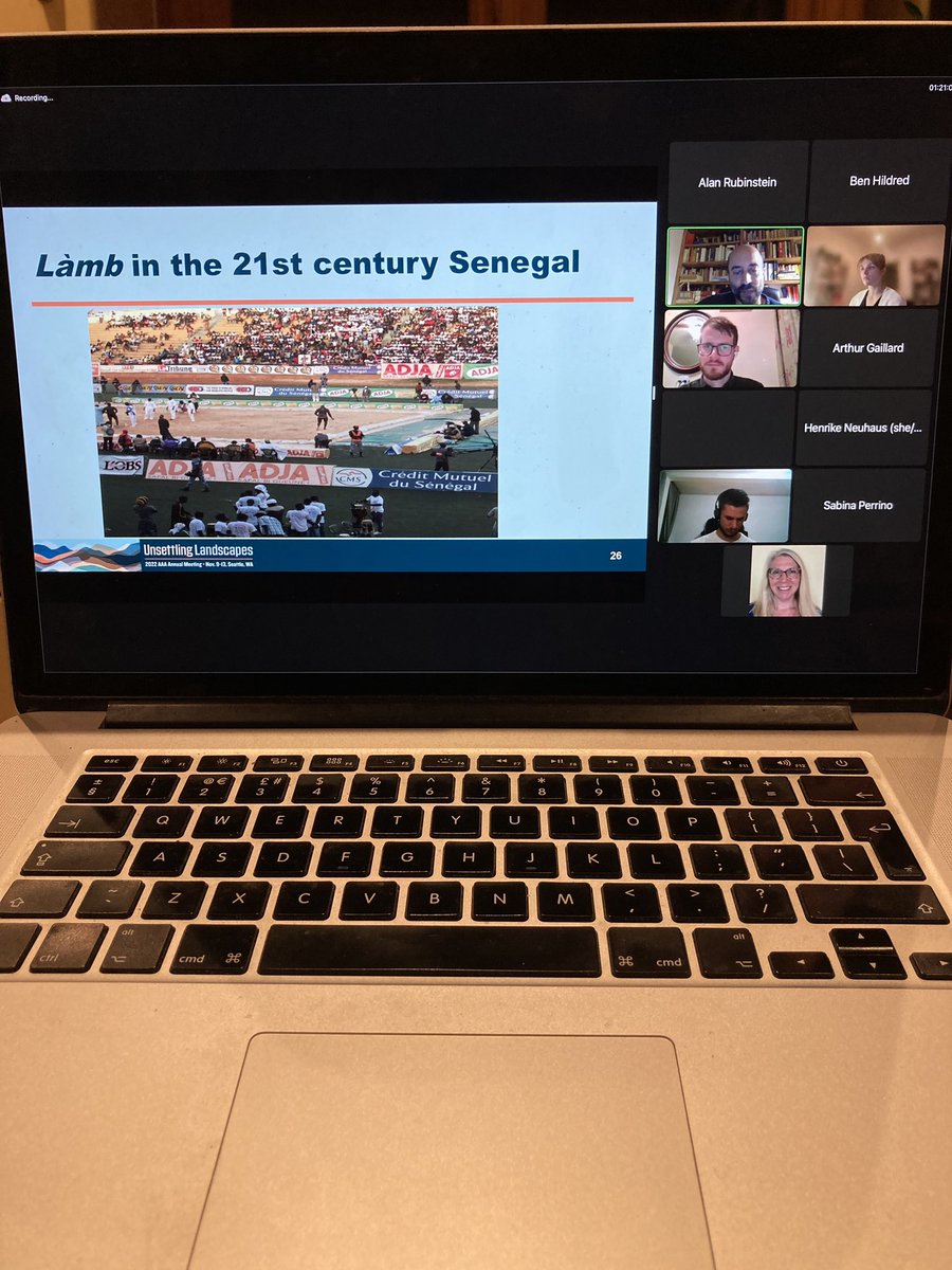 It might be half 1 in the morning, but I’m enjoying our panel at #2022AAASeattle: Knowledge, Representation, And Collaboration In The Anthropology Of Sport! <a href="/SeanmrHeath/">Sean Heath</a> <a href="/ArthurGaillar14/">Arthur Gaillard</a> @JasminSeijbel