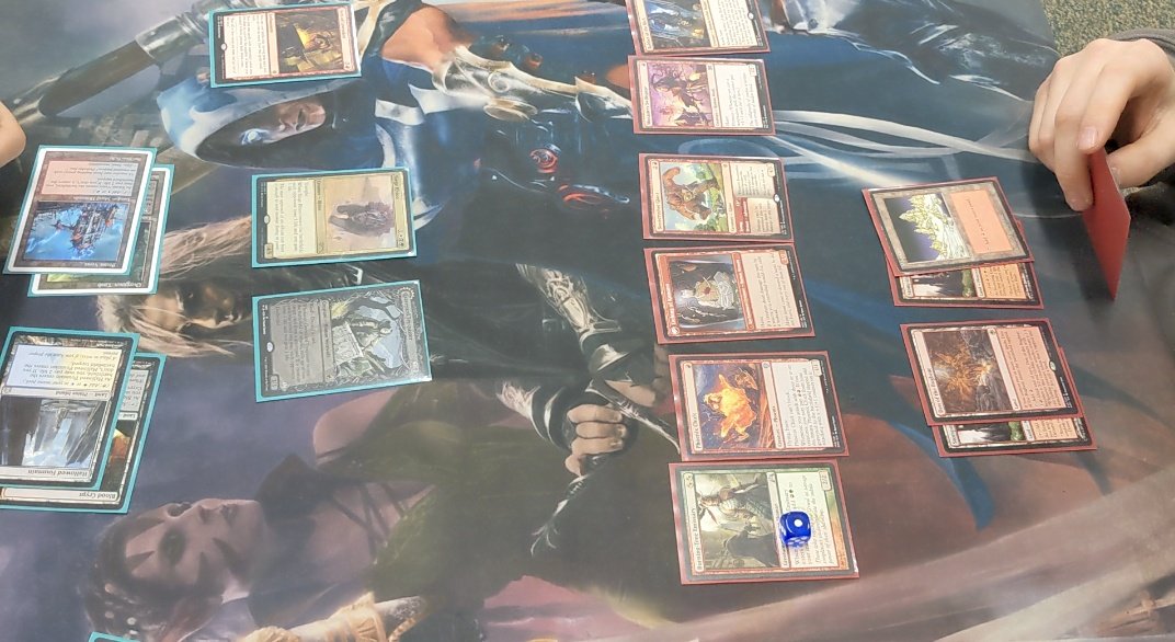 NoNameNerdyz's tweet photo. Testing against Atarka Red is fun. Turn 4s make for quick games 🙄🤣 https://t.co/WWlrw042m7