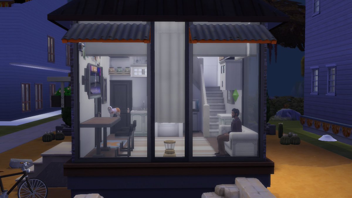 lona_boom's tweet photo. Cool #ShowUsYourBuilds Recreating my screenshots from #thesims4 into #thesims3 My #tinyhousebuild #thesims4contest https://t.co/iaFBPu2VIK