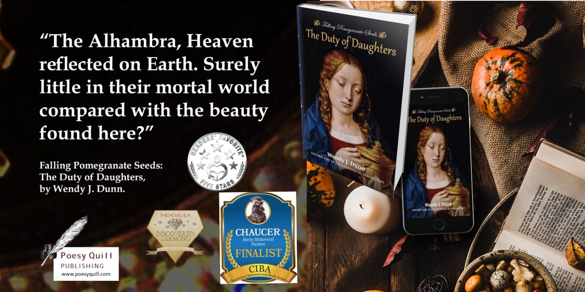 Now selling wide:
books2read.com/ap/n0A5Kb/Wend…
and at amazon:
amazon.com/Wendy-J-Dunn/e…

#katherineofaragon